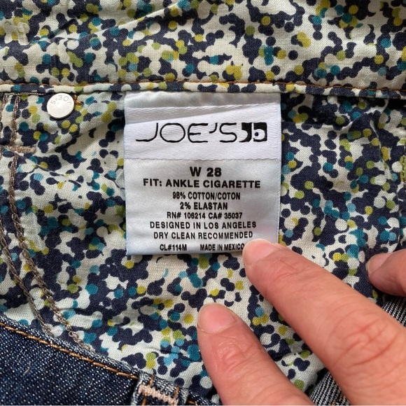 Joe’s Ankle Cigarette Jeans in Ashley W28 - Picture 12 of 14